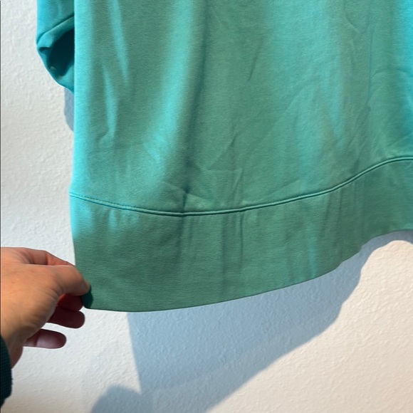 Nike Women's Teal Hoodie Sweater - Picture 7 of 9